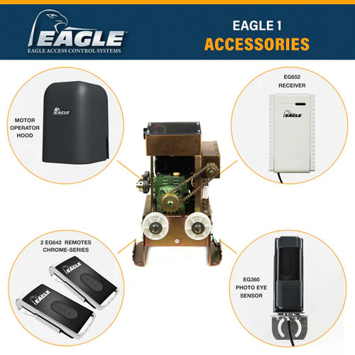 Eagle Access - Eagle-I - Slide Gate Opener - 18' & 300 lb Capacity